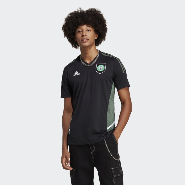 Maillot D'entrainement Celtic Fc Condivo 22 Noir Adidas