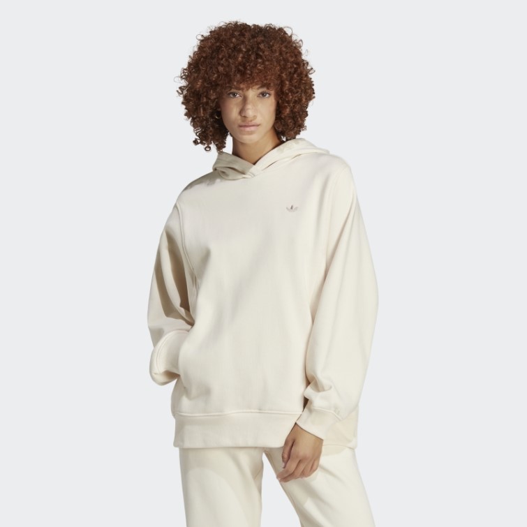 Sweat à Capuche Adidas Premium Essentials Blanc