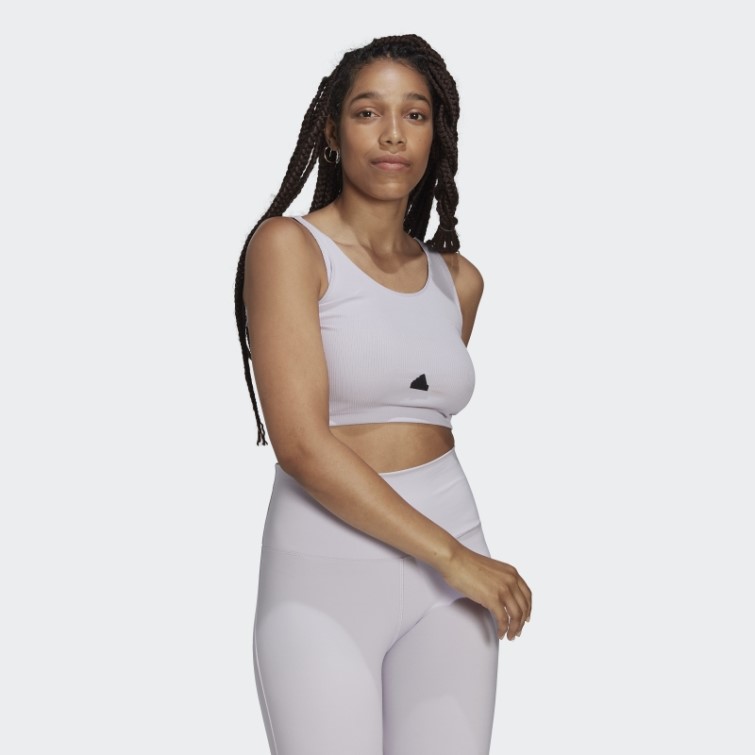 Adidas Top Court Côtelé Argent Aube