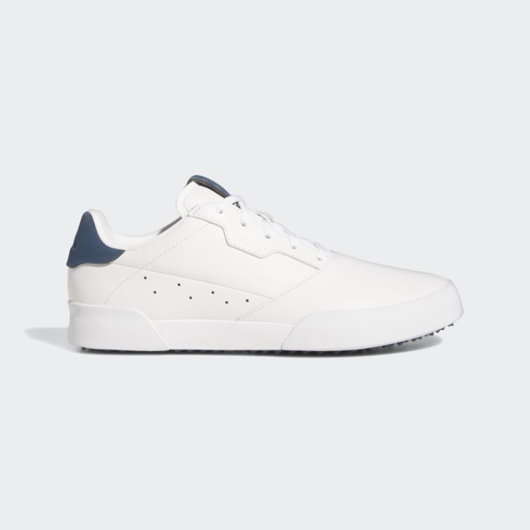 Adidas Adicross Retro Chaussures De Golf Sans Crampons Pour Femmes Blanc
