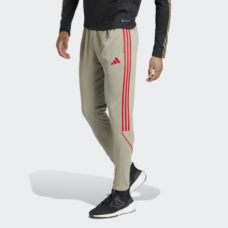 Adidas Pantalon Tiro Caillou Argenté