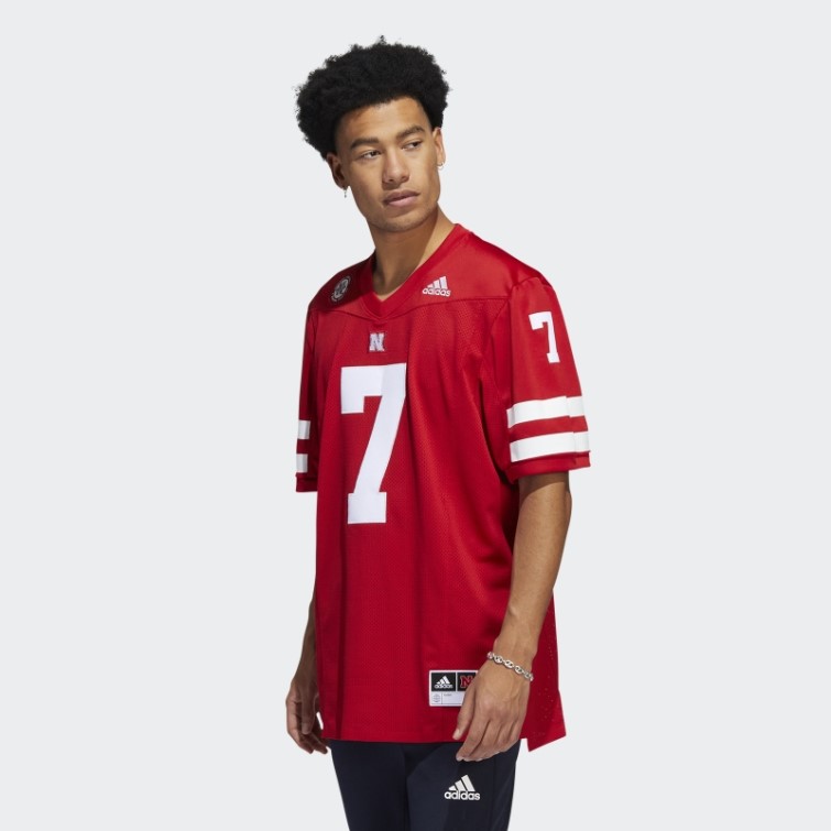 Maillot Cornhuskers Icon Rouge Adidas