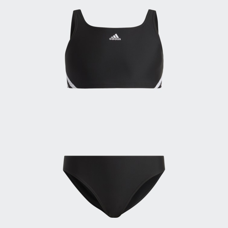 Bikini 3 Bandes Adidas Noir