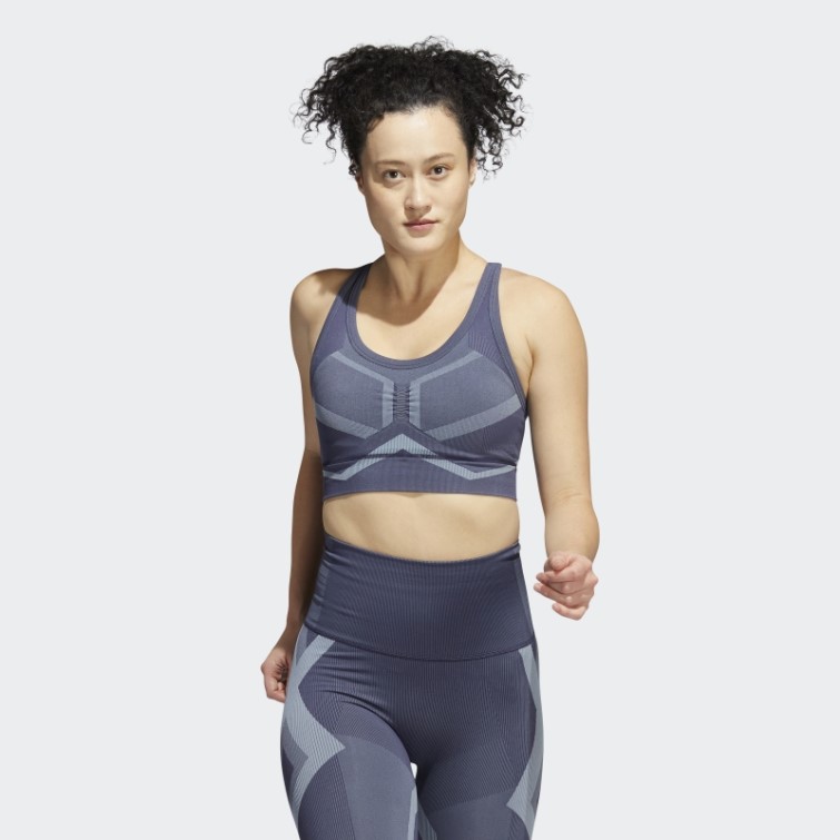 Soutien-gorge Bicolore Formotion Studio Adidas Bleu Marine
