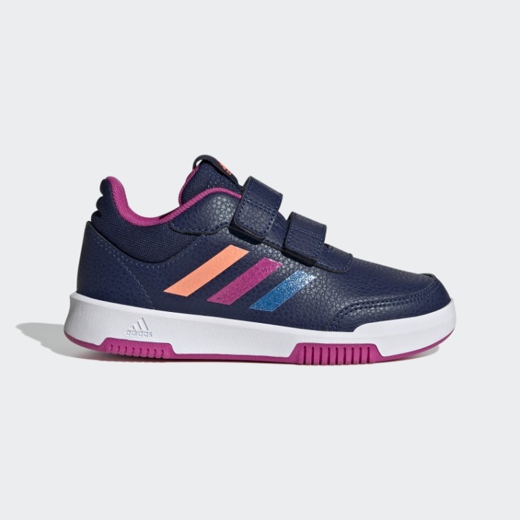 Adidas Tensaur Chaussures à Boucles Et Crochets Bleu Foncé