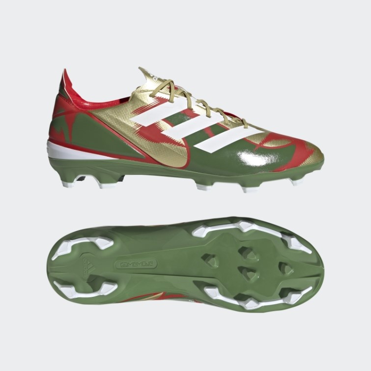 Crampons De Football Pour Terrain Ferme Gamemode Adidas Goldallic