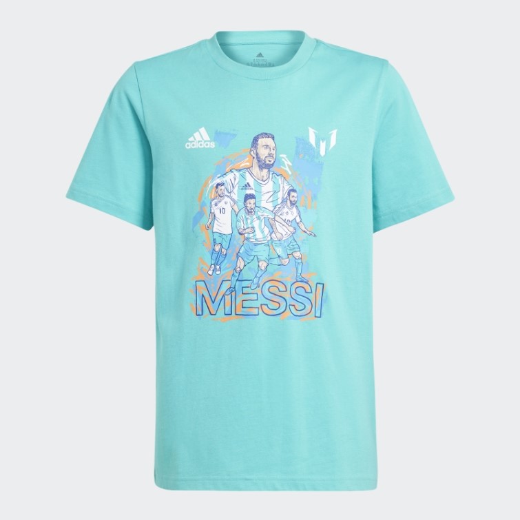 T-shirt Graphique Adidas Mint Rush Messi Football