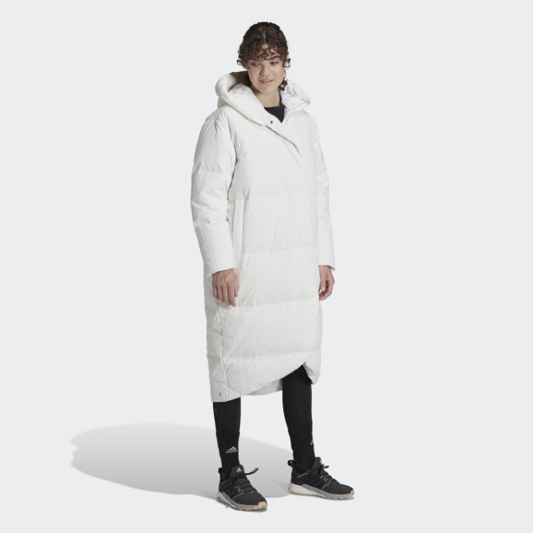 Doudoune Adidas Big Baffle Blanche