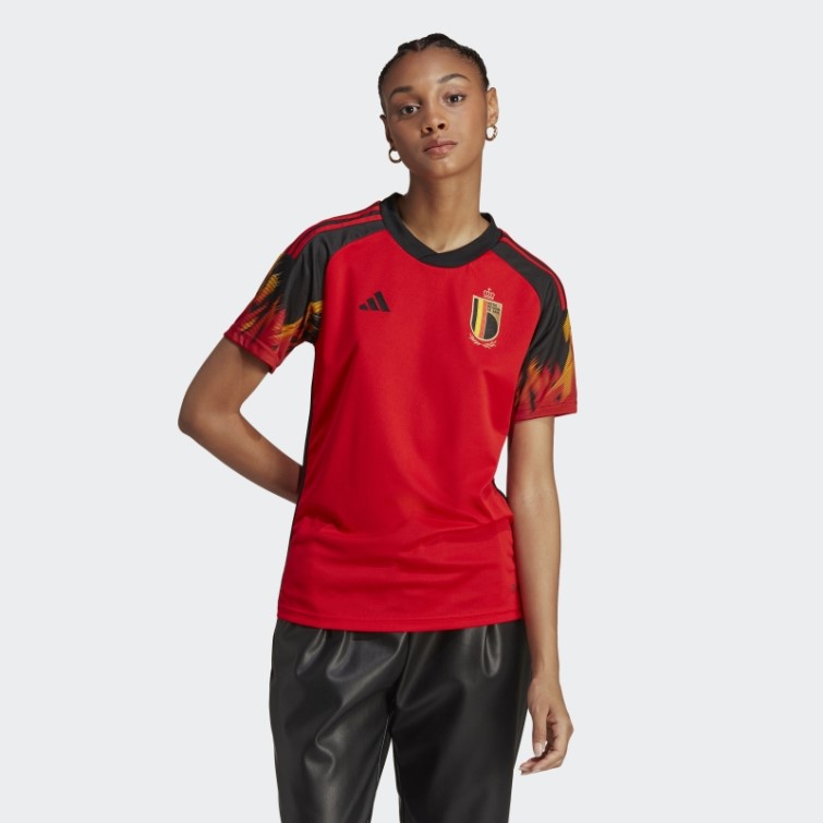 Maillot Domicile Adidas Belgium 22 Noir Chaud