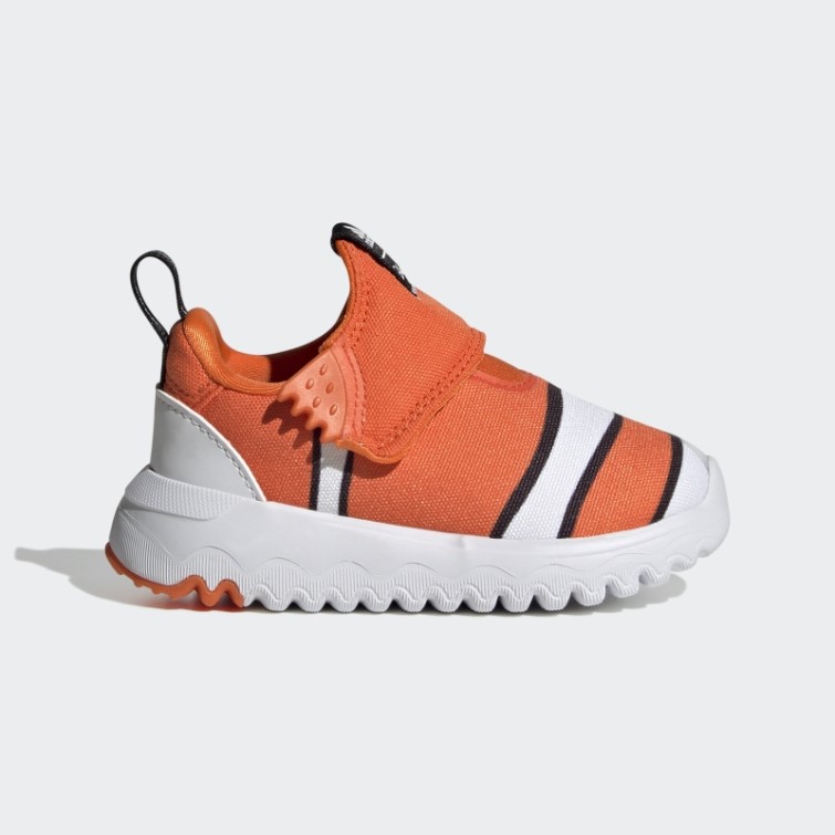 Orange/blanc/noir