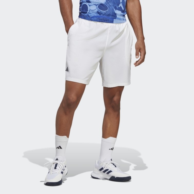 Short Club Tennis Stretch Blanc Adidas