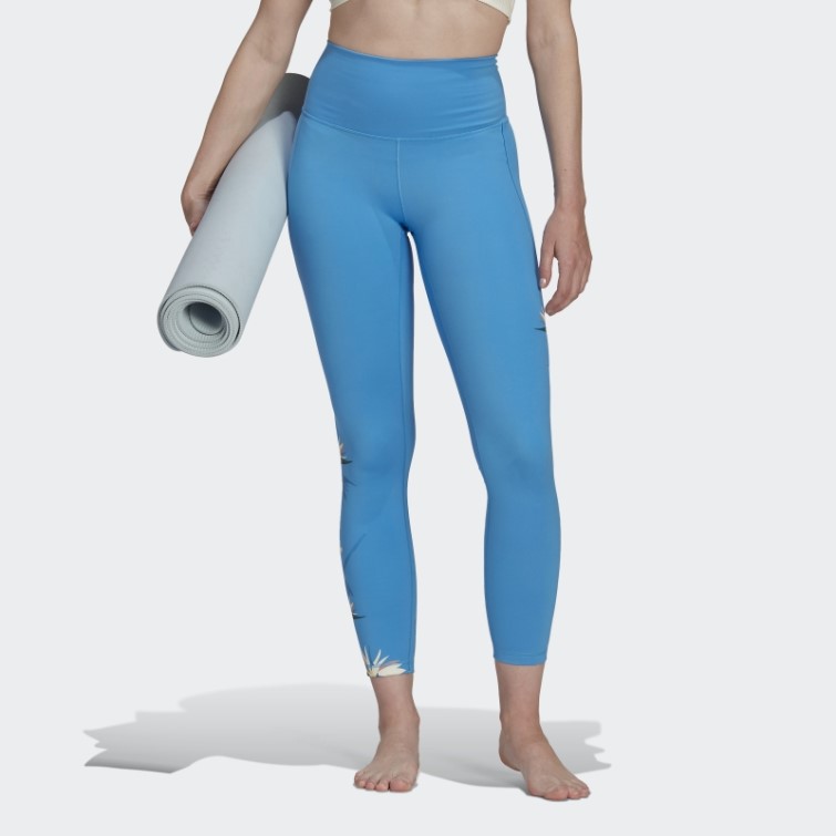 Adidas Thebe Magugu Studio 7/8 Legging Bleu
