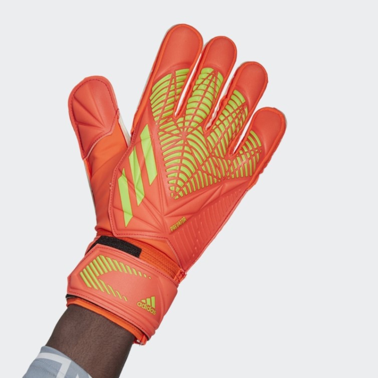 Predator Edge Gants De Match Adidas Rouge