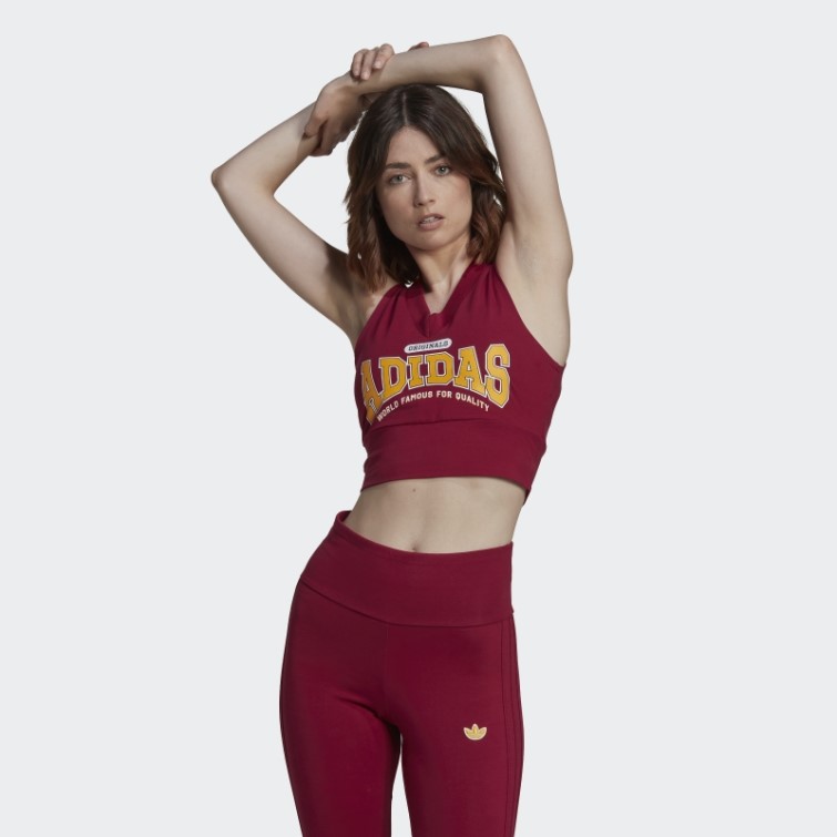 Adidas Originals Class Of 72 Crop Top Mode Bordeaux