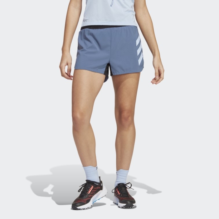 Adidas Acier Terrex Agravic Short De Course Sur Sentier