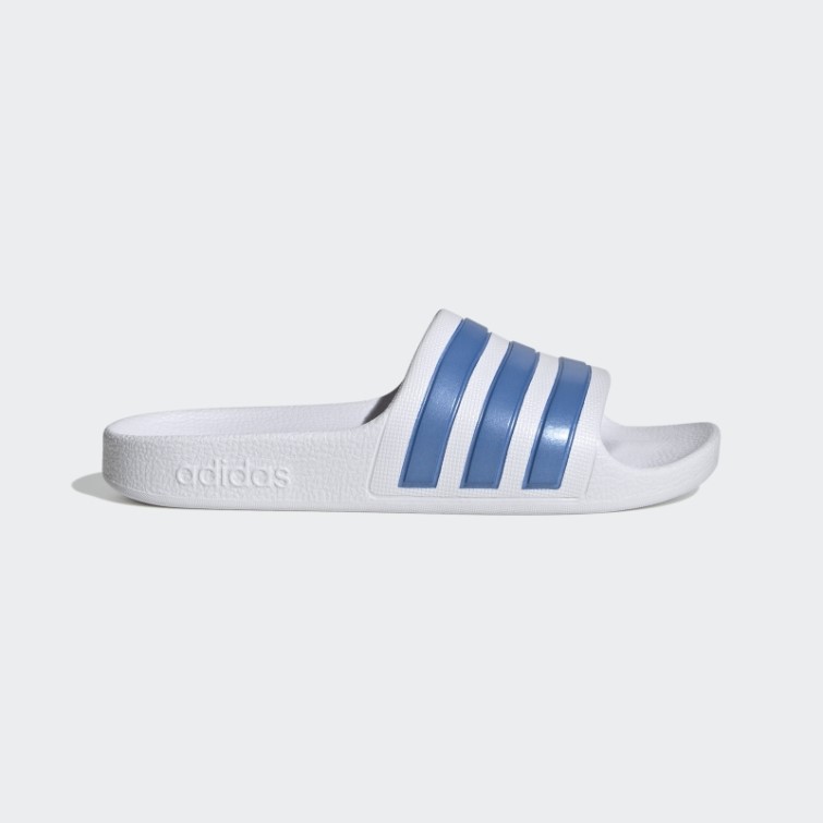 Adidas Adilette Aqua Slides Bleu Met