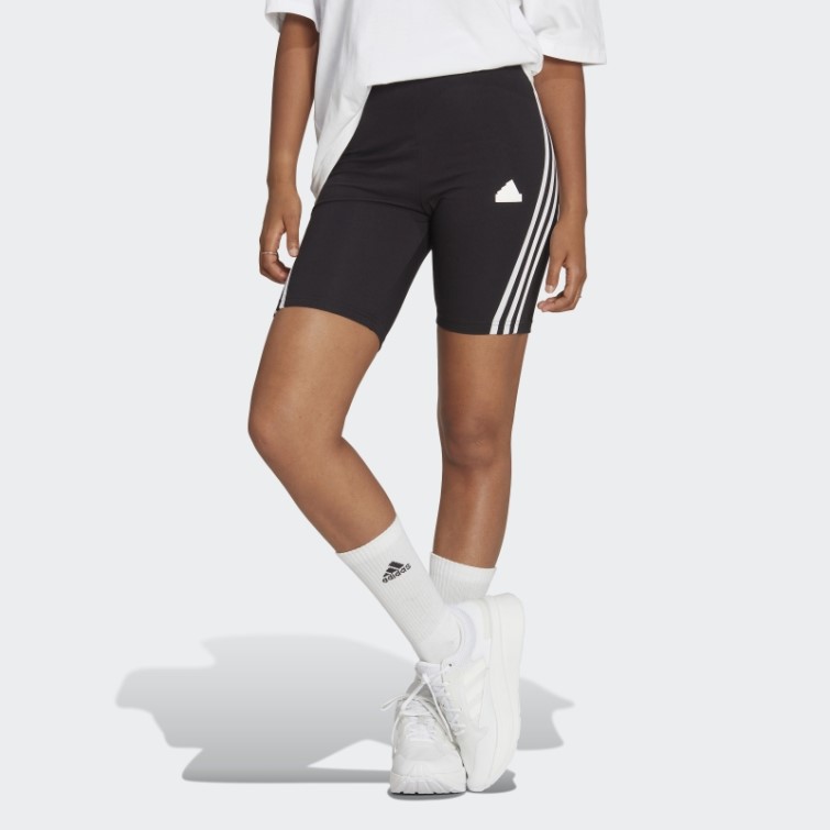 Future Icons Short De Vélo à 3 Bandes Adidas Noir