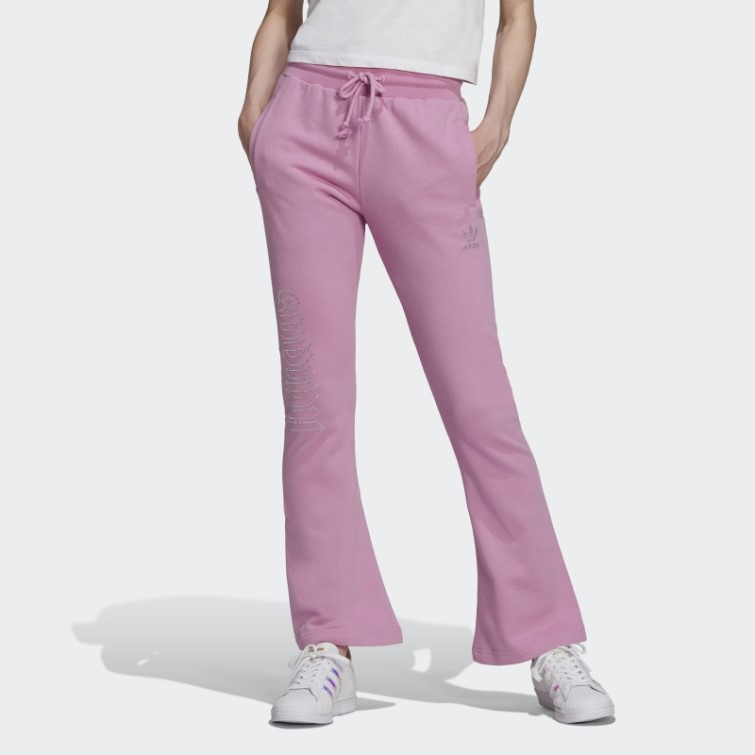 Adidas 2000 Luxe Pantalon De Survêtement à Ourlet Ouvert Orchid Fashion
