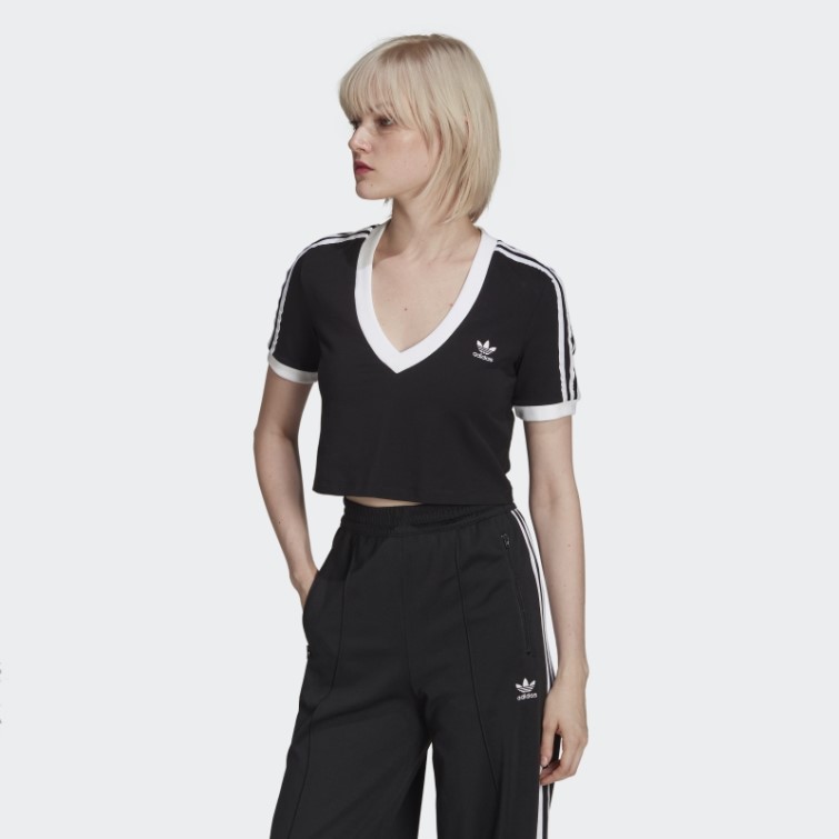 Adicolor Classics T-shirt Court Adidas Noir