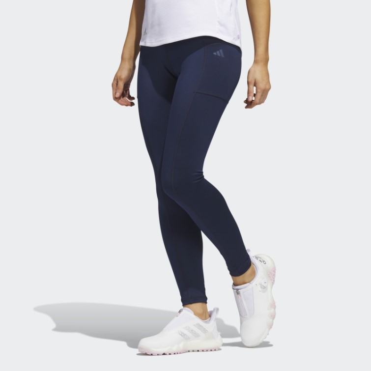 Adidas Legging De Golf Bleu Marine à Poches