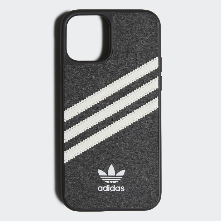 Adidas Ou étui Moulé En Pu Pour Iphone 12 / 12 Pro Mode Noir