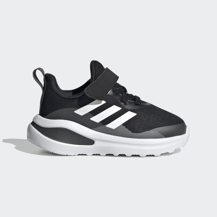 Fortarun Elastic Lace Top Strap Chaussures De Course Noir Adidas