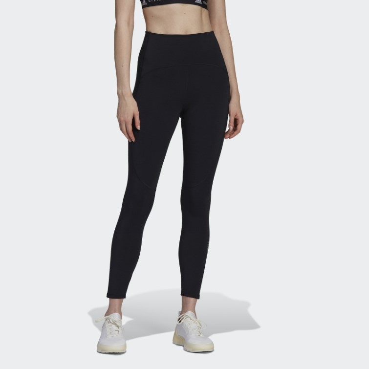 Adidas By Stella Mccartney 7/8 Leggings De Yoga Noir Mode