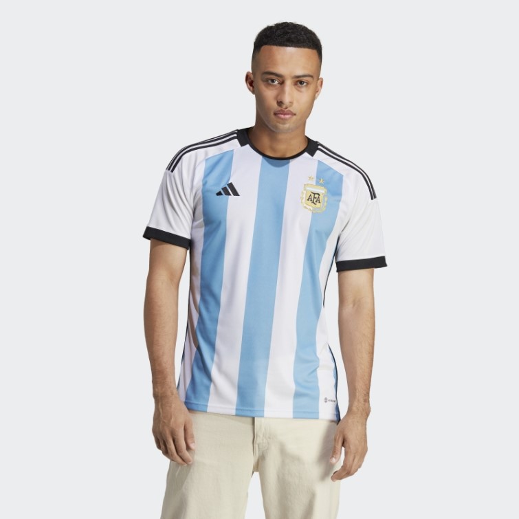 Adidas Argentine 22 Maillot Domicile Blanc