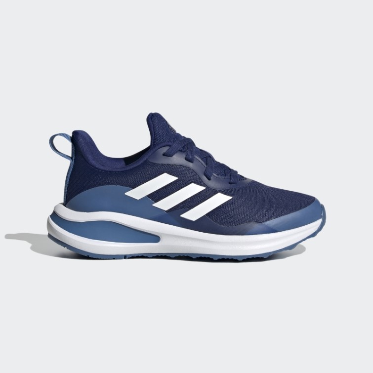 Adidas Victoire Fortarun Bleu Chaussures De Course à Lacets