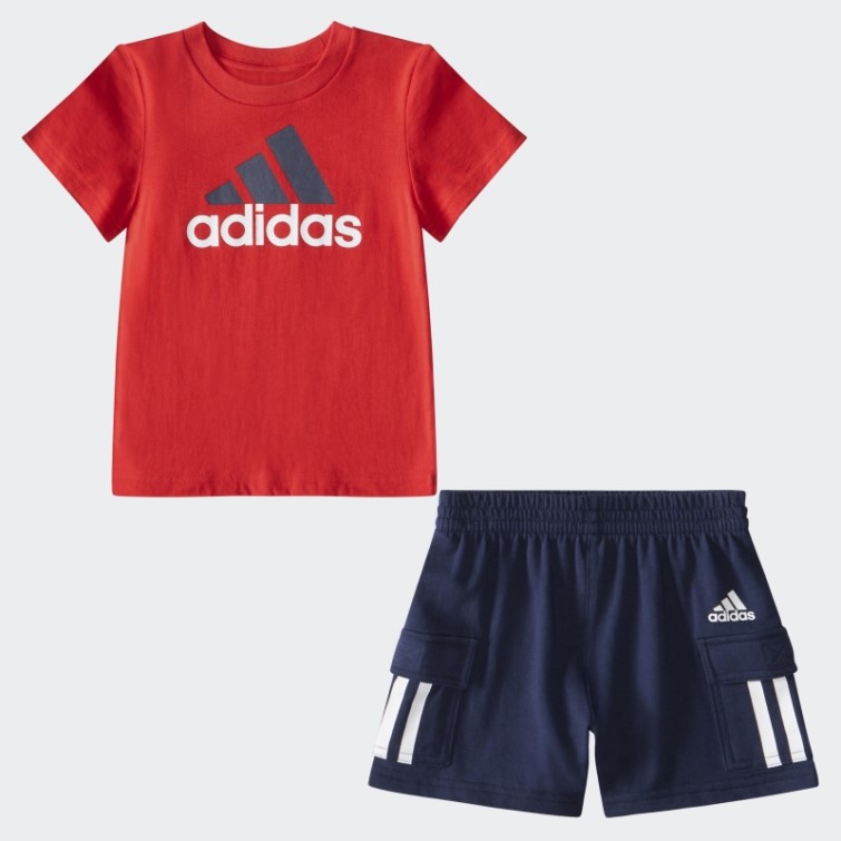 Ib Sstee Cargo Short Ensemble écarlate Adidas