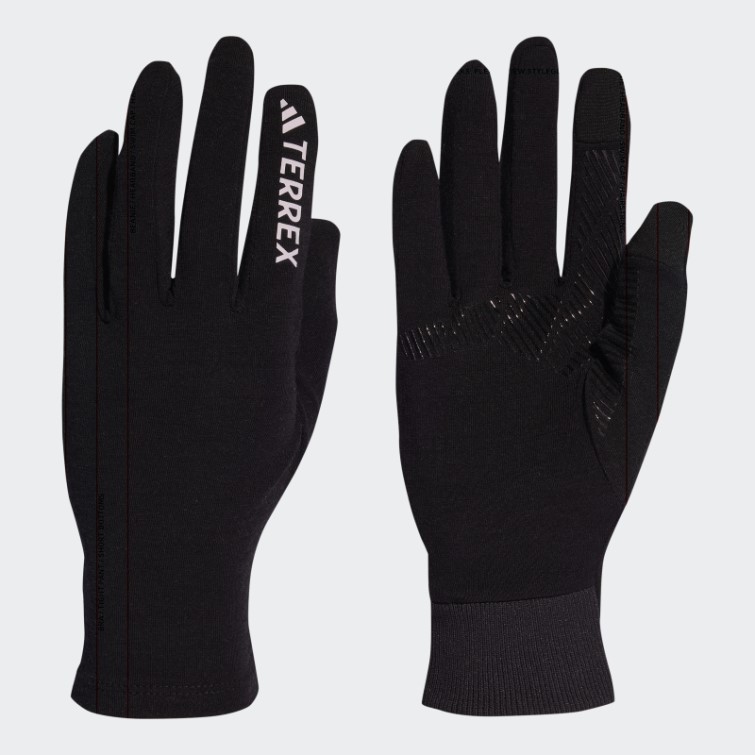 Gants En Laine Mérinos Terrex Adidas Noir