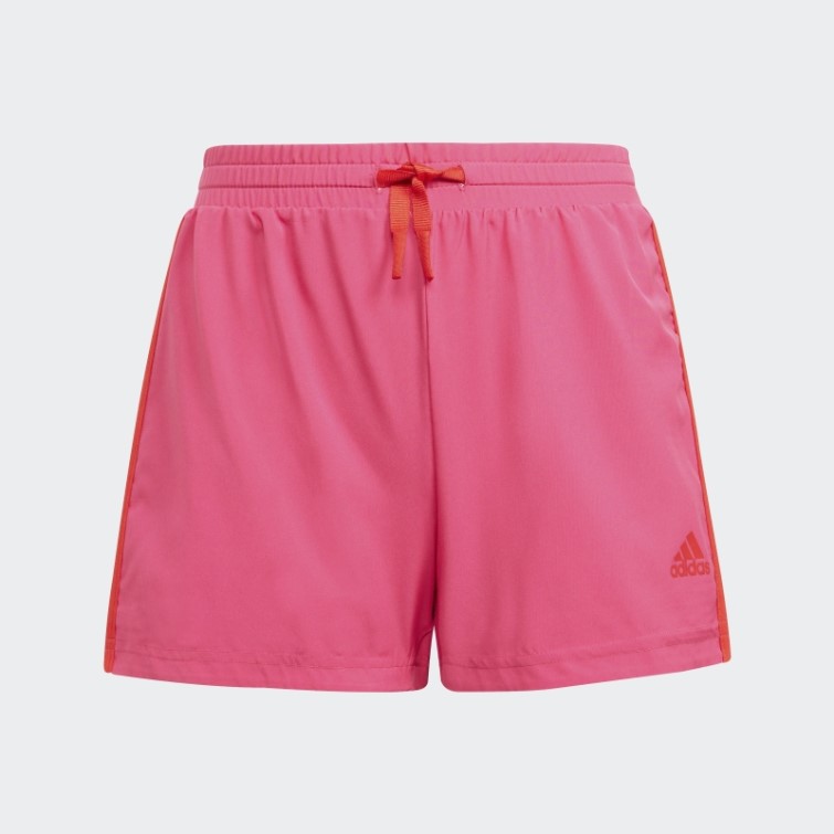Adidas A Conçu Pour Déplacer Des Shorts à 3 Bandes Real Magenta Hot