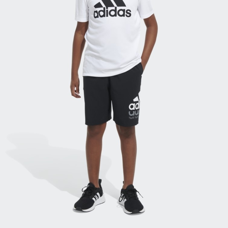 Short Bos Tissé Adidas Ess Noir