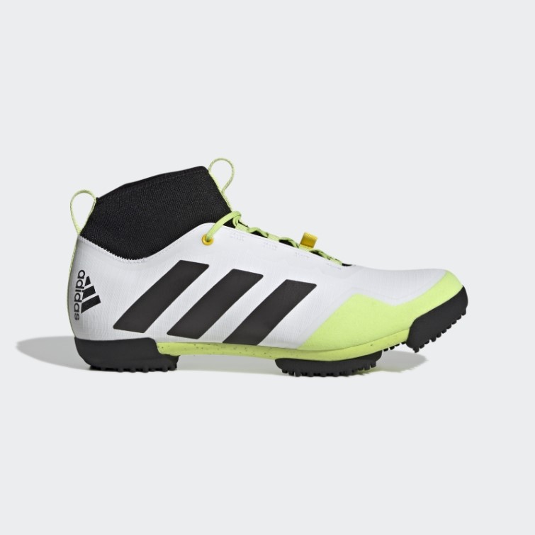 Les Chaussures De Vélo De Gravier Adidas Blanc