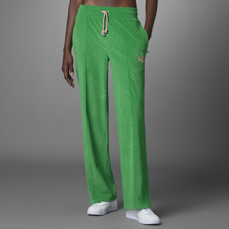 Pantalon Adidas Adicolor Heritage Now Velours Vert
