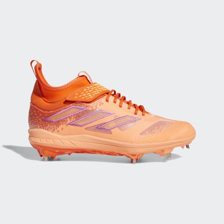 Adidas Orange Adizero Afterburner Nwv Crampons