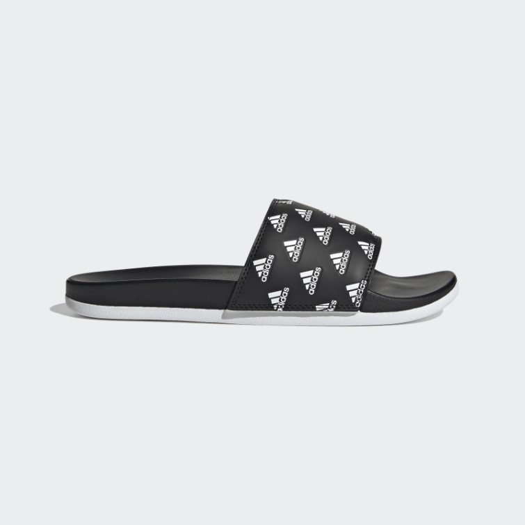 Adidas Adilette Comfort Claquettes Noir/blanc