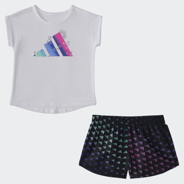Adidas Igtank Wvn Aop Ensemble Court Blanc