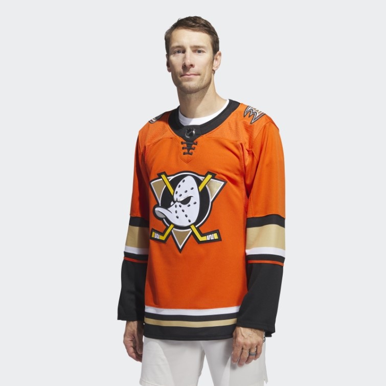 Ducks Authentique Maillot Orange Brûlé Adidas