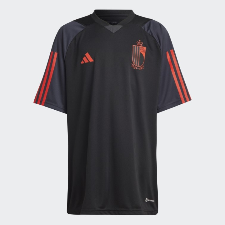 Maillot D'entrainement Adidas Belgium Tiro 23 Noir