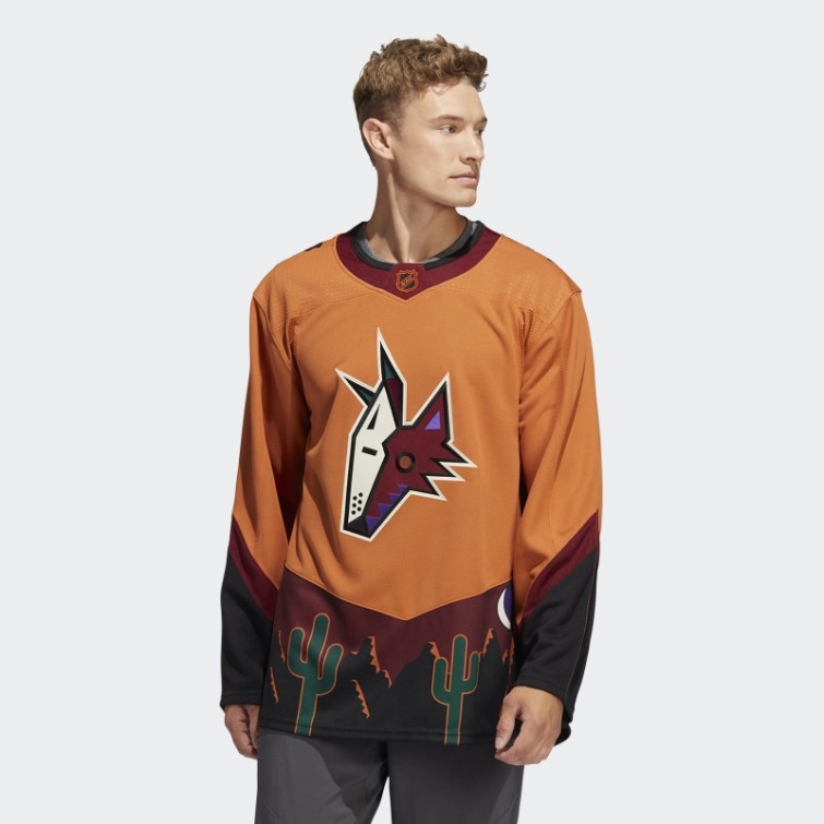 Sienna Coyotes Authentique Reverse Retro Wordmark Maillot Adidas