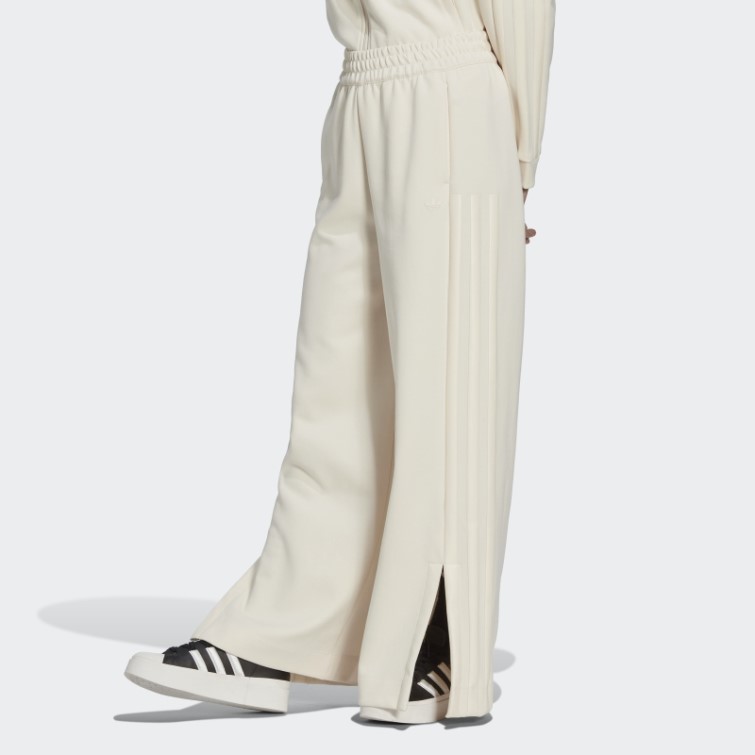 Pantalon De Survêtement Adidas Adicolor Contempo Chunky Stripes Blanc