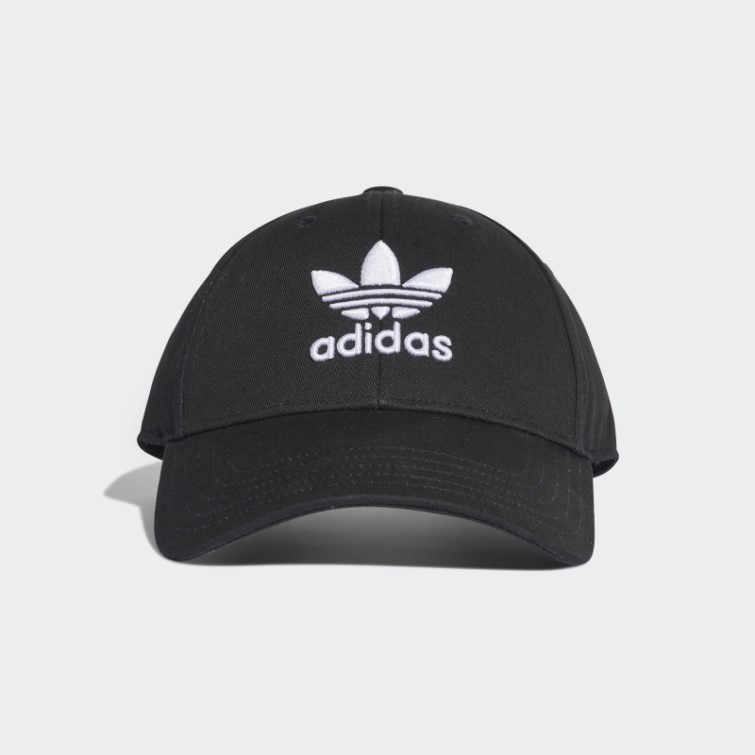 Casquette De Baseball Trèfle Adidas Noir