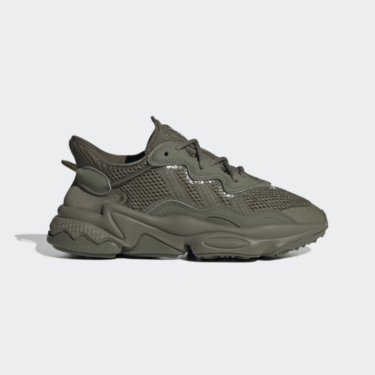 Olive/blanc
