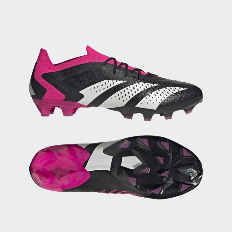 Adidas Predator Accuracy.1 Bottes Basses En Gazon Artificiel Noir
