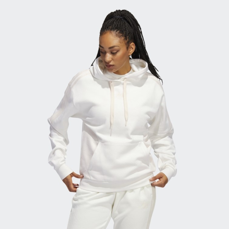 Candace Parker Sweat à Capuche Adidas Blanc