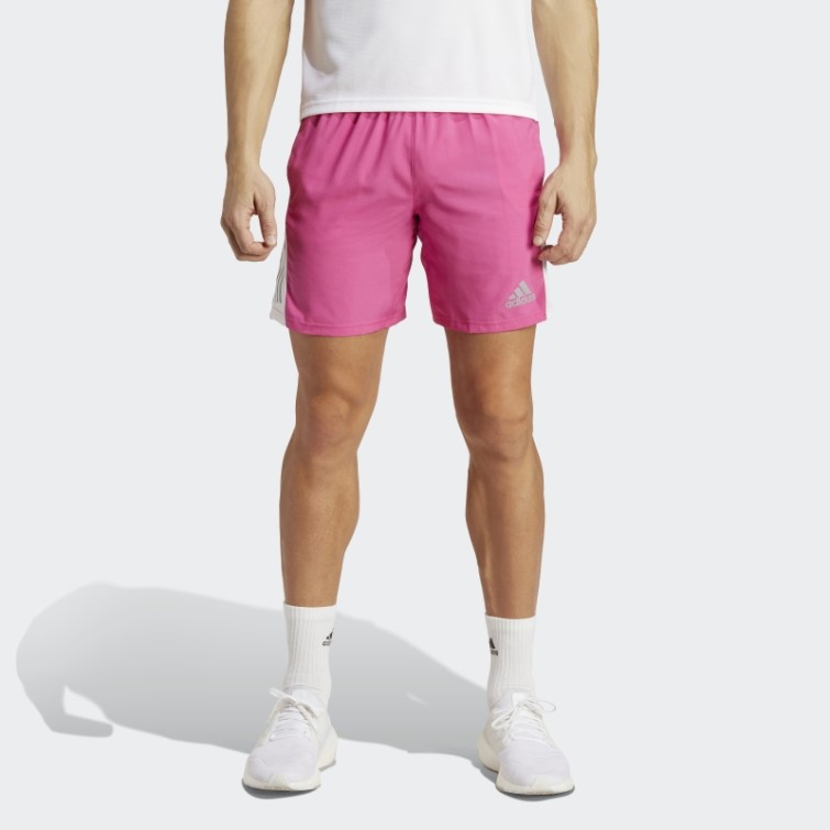 Adidas Possède Le Short De Course Fuchsia