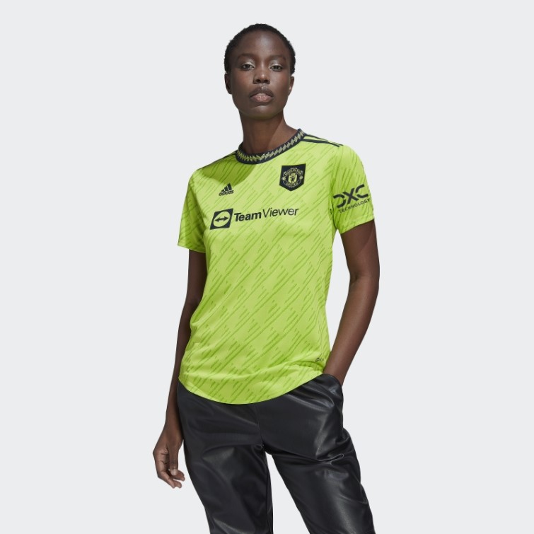 Adidas Slime Manchester United 22/23 Troisième Maillot Authentique