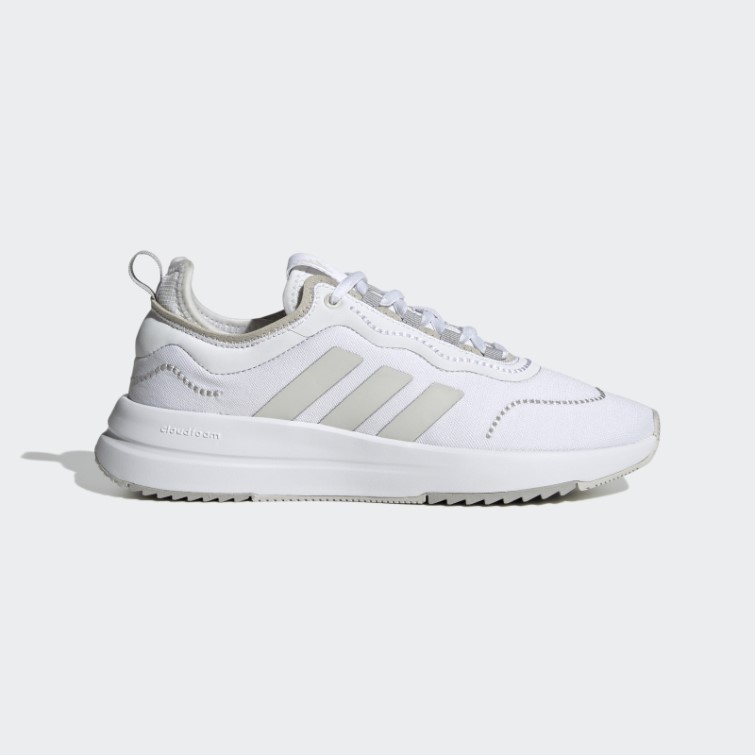 Adidas Chaussures De Course Confortables Blanches