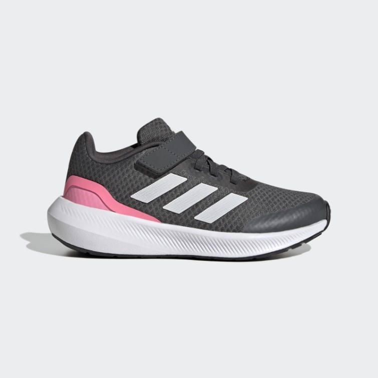 Adidas Runfalcon 3.0 Chaussures De Sport à Lacets élastiques Grises